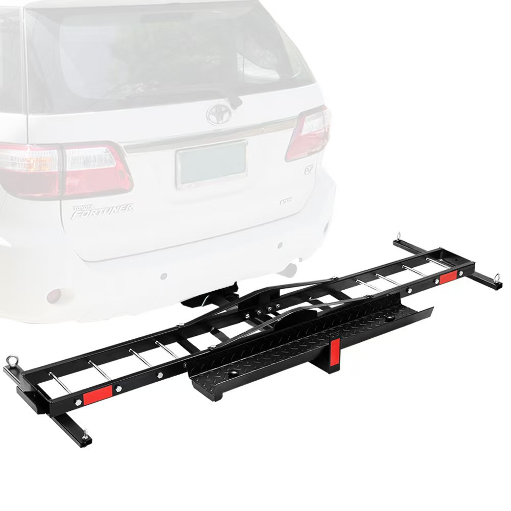 Rear Hitch for Car to Install Motorcycle Rack, Car Rear Hitch for Motorcycle Carrier, Rear Rack for Car