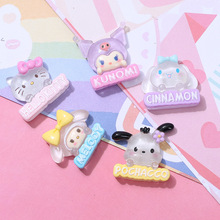 热销卡通冰通细闪字母三丽鸥diy配件手机壳收纳盒装饰材料批发