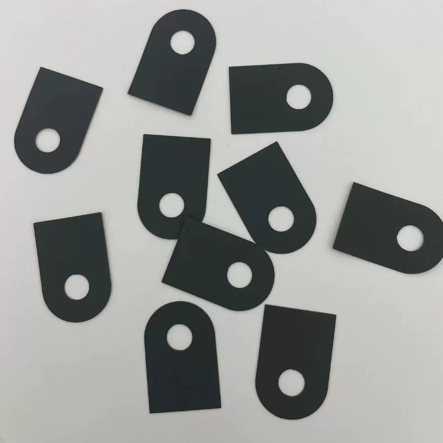 东莞消防台湾hypalon激光切割防滑橡胶雕刻登山运动拉手拉链隔热