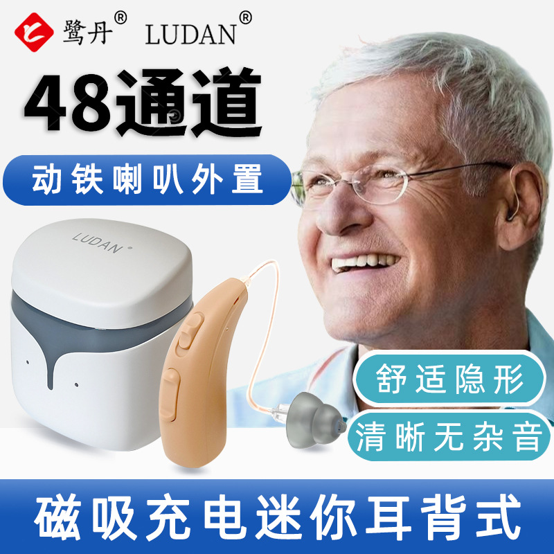 Audífono recargable invisible inalámbrico especial para personas mayores sordas sin ruido mini máquina RIC de gama alta