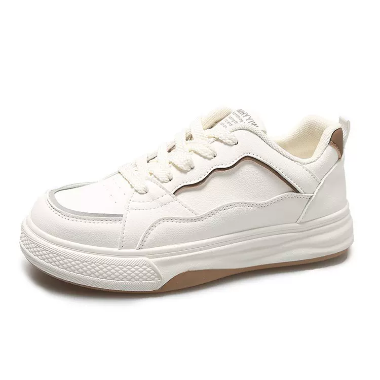 Демисезонная обувь, кроссовки, полуботинки белые, 2023 г., импорт