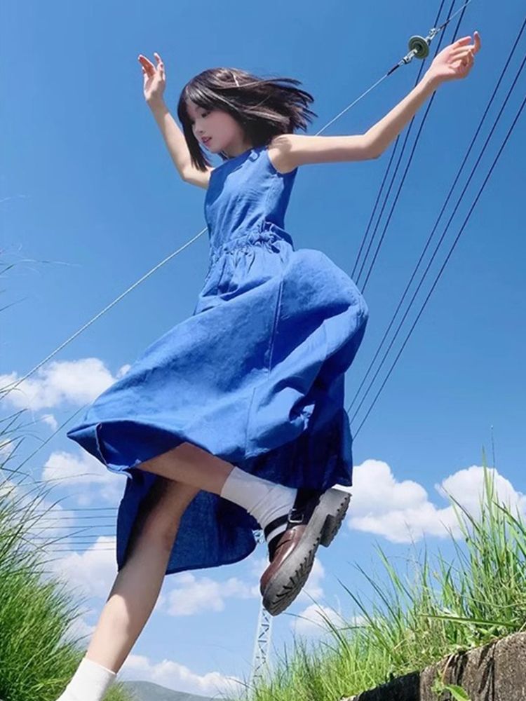 파란색