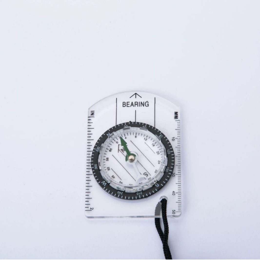 Открытый многофункциональный 35MM портативный компас высокой прозрачной шкалы компаса