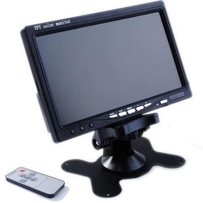 7inch AHD Car Monitor Truck Reversing Monitor Dual Video Input High-Definition LCD Screen 720P/1080P