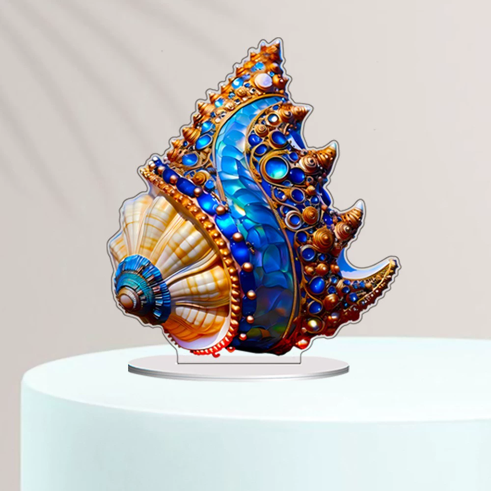 Новый трансграничный мультяшный милый ракушка, креативное украшение для дома, гостиной, входа, настольные украшения, украшения, подарки