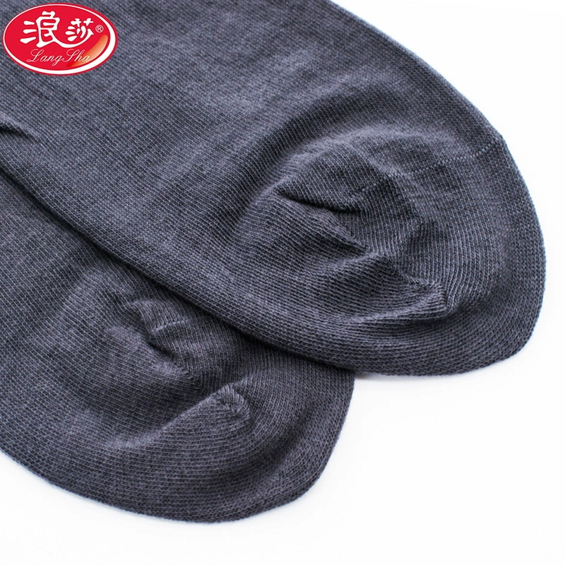 浪莎 Summer breathable ultra thin socks for boys, plus size, mid-length