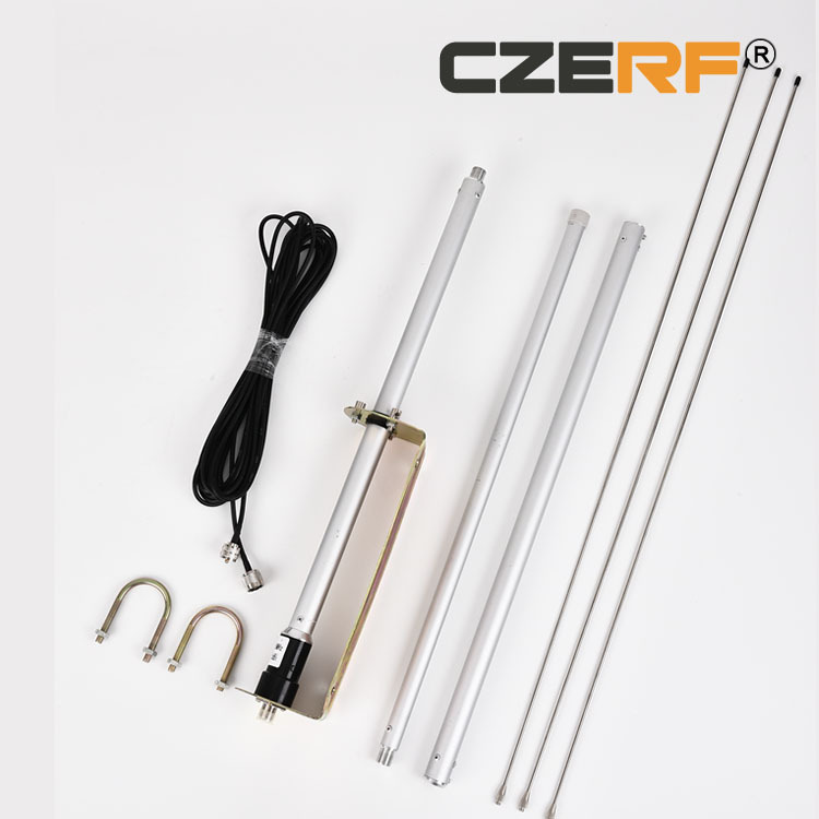 传洲电子 100W发射机调频广播发射机室外天线 1/2波长全铝天线