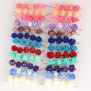 6mm�ۉ���8mm��ɫ��ؐ�ϳ�õ�廨С����M��ɢ��DIY���L�Ʒ���