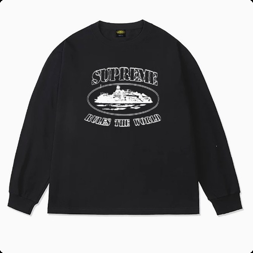 Supreme Rules The World T-shirt Black