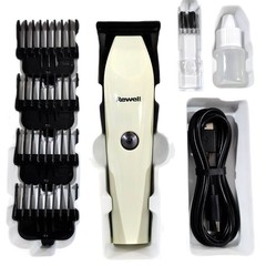 Riwei F93 オイルヘッド理髪バリカン、彫刻、白電気バリカン、シェービングヘアサロン専用電気バリカン