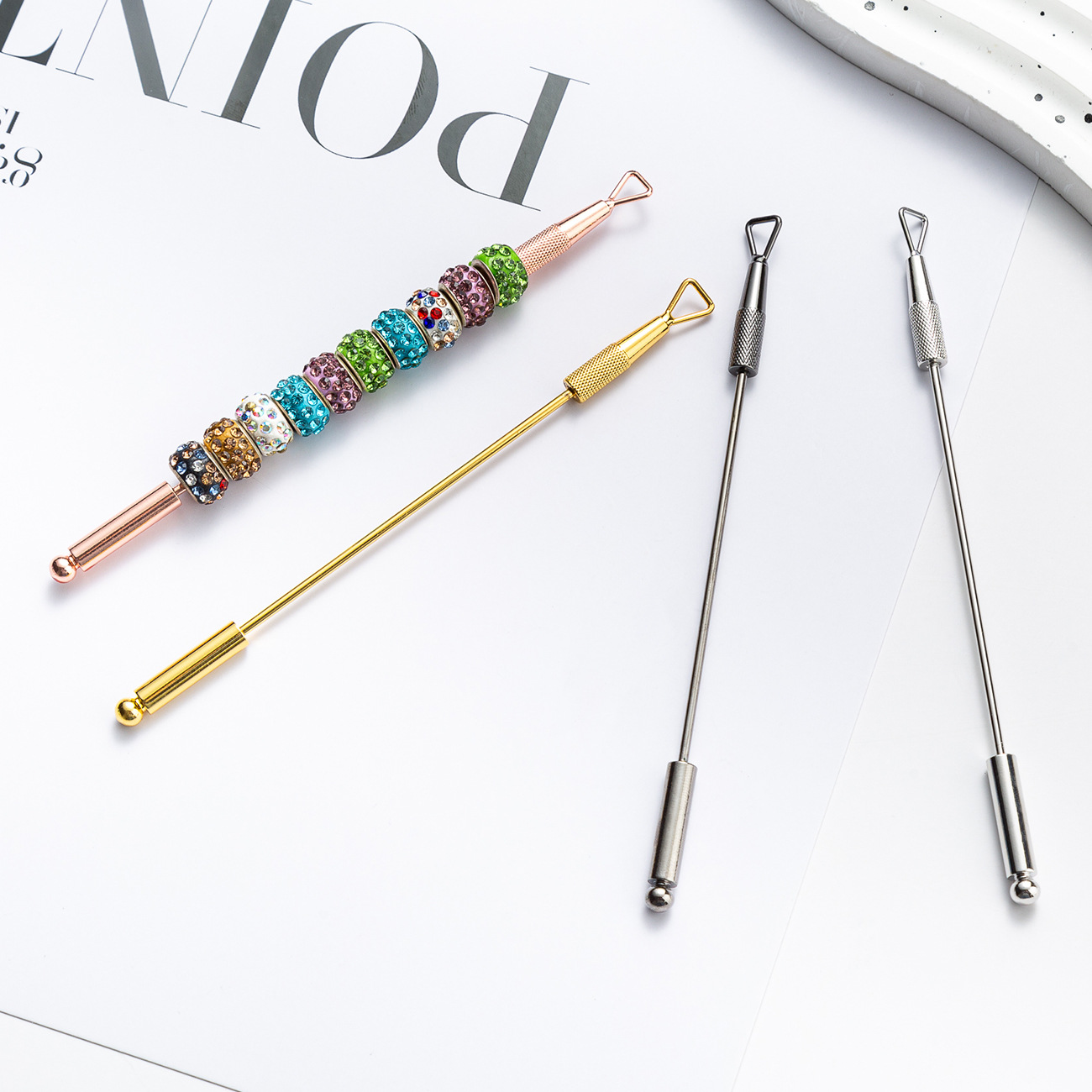 acero inoxidable removente de uñas removente de esmalte de uñas removente de uñas rem