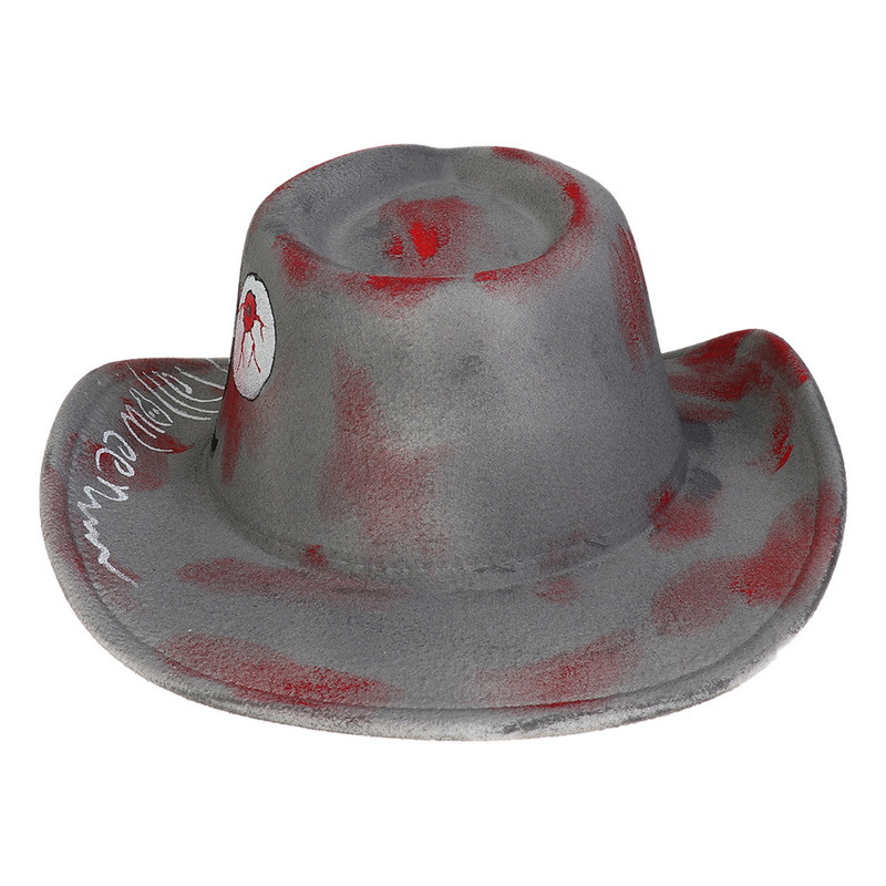 Halloween Party Bunte Ball Leistung Hut Geist Festival Requisiten Cowboy Schneemann Muster_voghion.com