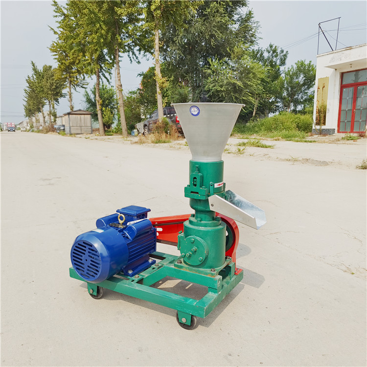 新型秸秆颗粒机 家用电饲料颗粒机 养殖饲机料颗粒
