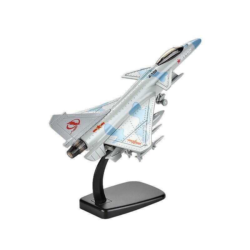 Modelo de caza de aleación 1:72 F-15 F-20 Su35 Apache Juguete militar Simulación Spray Avión Péndulo