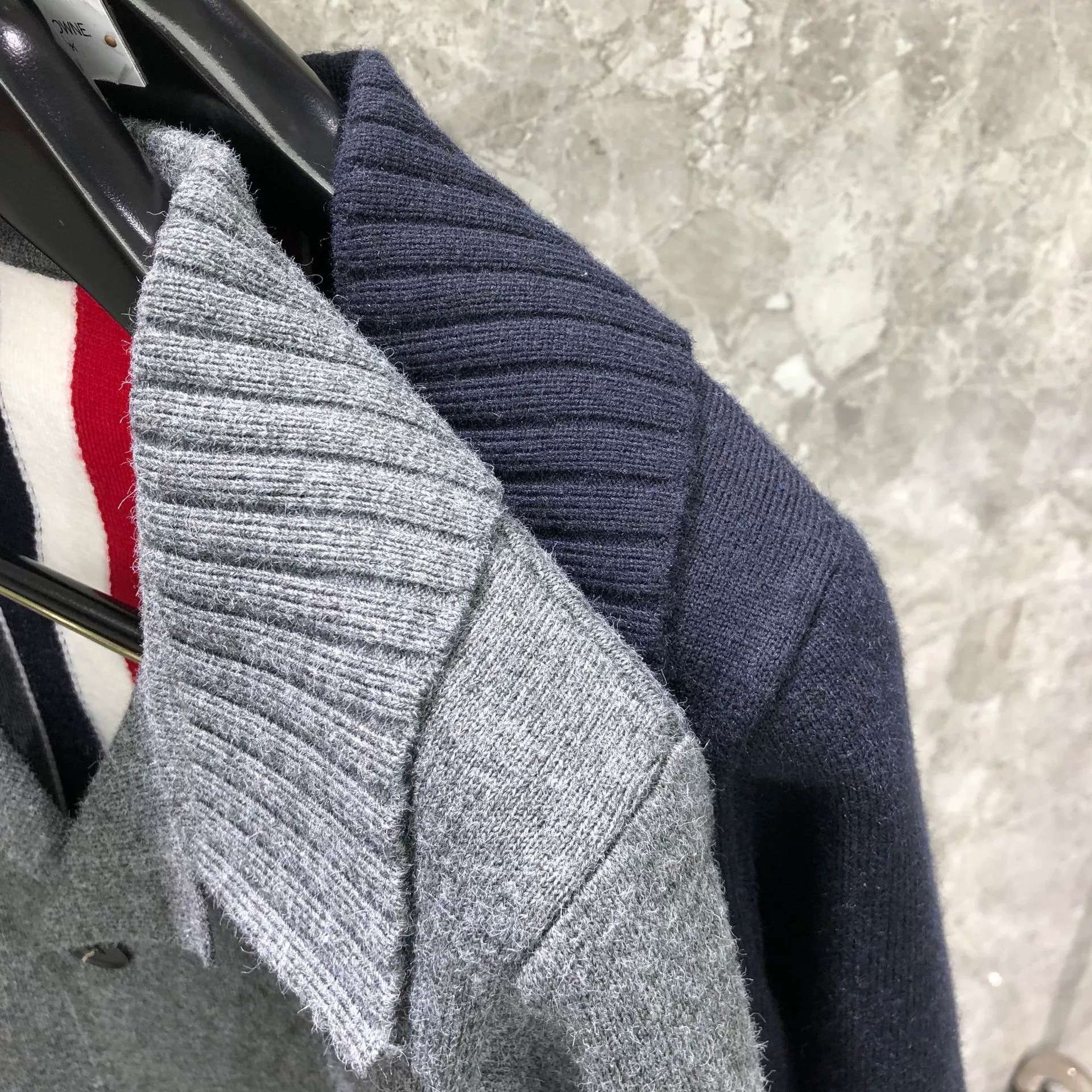 TIME BREATHE Suit, woolen jacket, loose fit