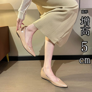 ��ɫ����5cm��ʽ���^ƽ�׆�ЬŮ�¿�\��ܛ�ך��|��Ь�ٴ��ļ���