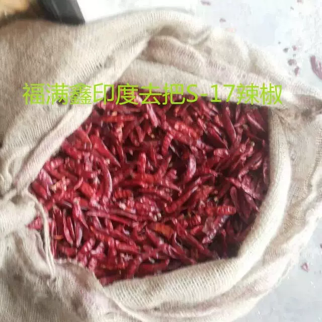 厂家出口辣椒干货印度辣椒干辣椒粉辣椒碎等魔鬼辣度干辣椒