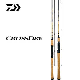 DAIWA达亿瓦新品 CROSSFIRE 路亚竿直柄枪柄路亚杆碳素钓鱼竿路亚