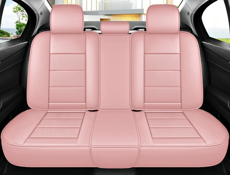 New Napa Leather Fully Surrounded 3D Full Leather Four-Season Universal Car Seat Cushion Breathable Seat Cover Car Cushion Seat Cushion