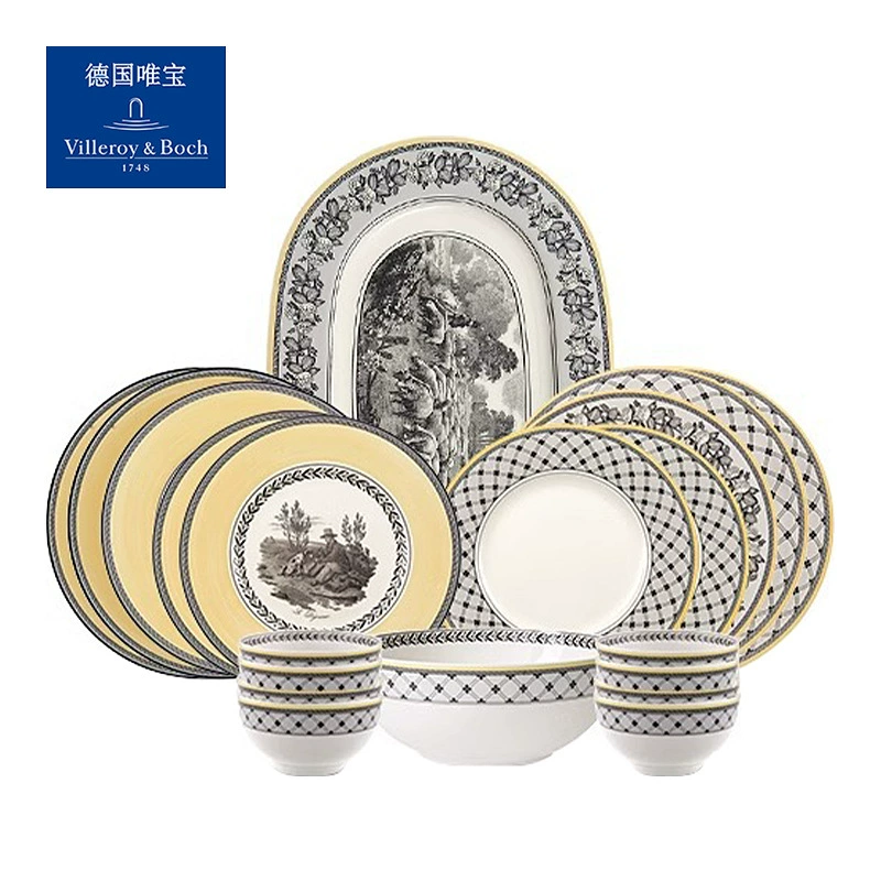 Германия импортировала villeroyboch Oldon столовые приборы в европейском стиле винтажный принт