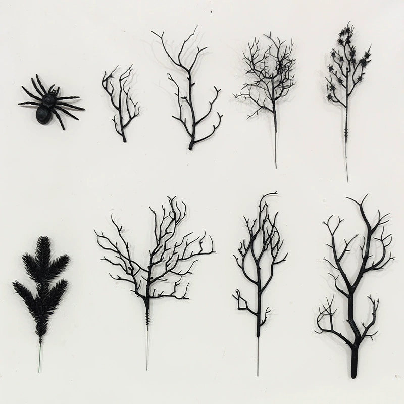 Моделирование мертвых веток растений коралловые ветки Рождество Хэллоуин моделирование веток разных размеров аксессуары оптом