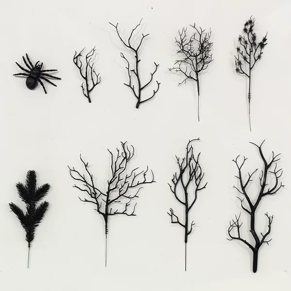 Simulation plant dead branch coral branch Christmas Halloween simulation branch size different accessories wholesale