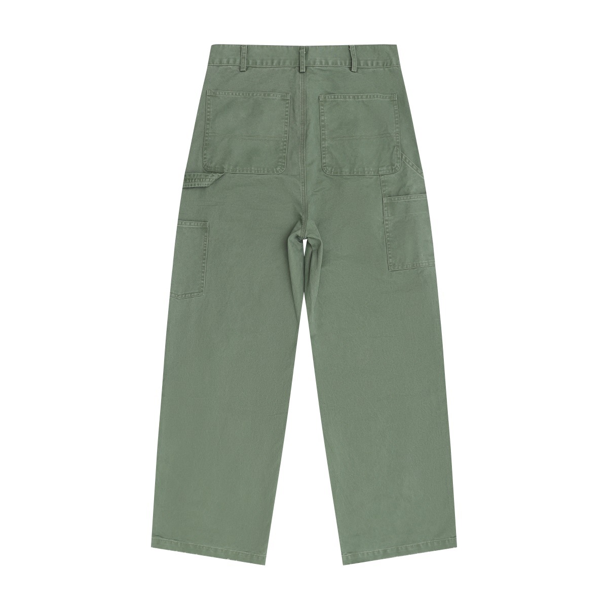 Men's Jeans Military Green Cargo Loose Simple Niche Draped Casual Pants Trendy Versatile_mkmklike.com