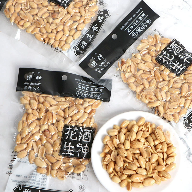 Острый и ароматный арахис со вкусом вина, кунжута, чили и соли, идеально подходит как закуска или закуска к напиткам.