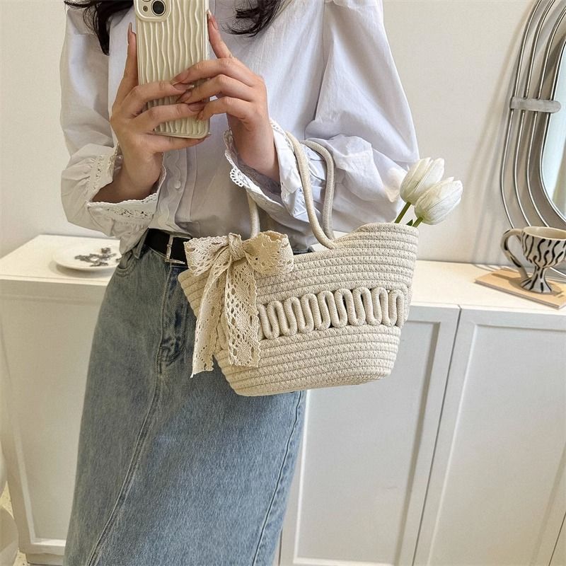 2024 primavera nuevo diseño de nicho bolso de mano de gran capacidad bolso de mano bolso de mujer casual bolso de moda occidental