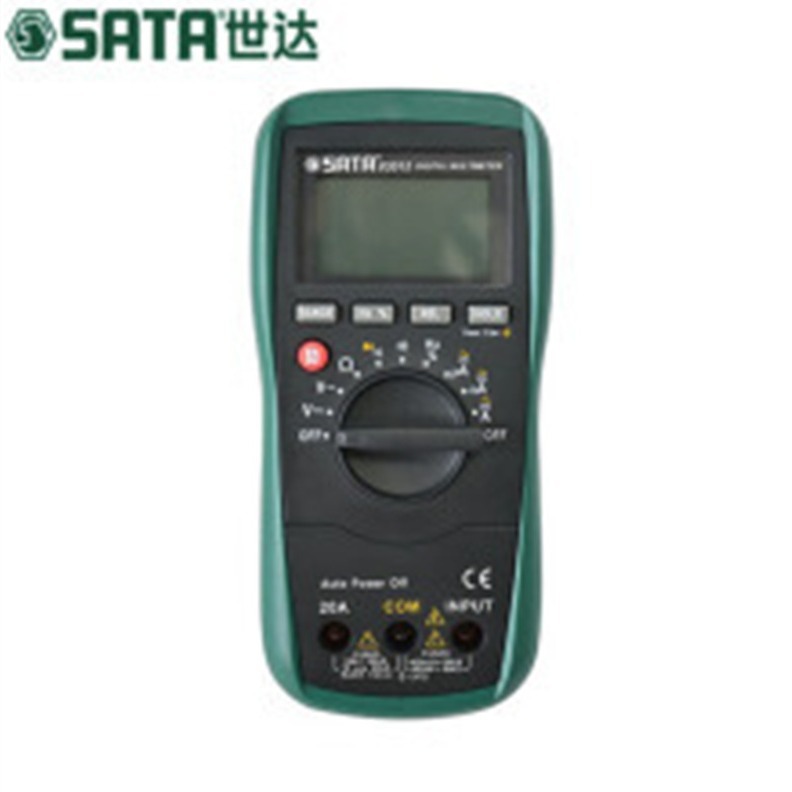 世达(SATA) 数字万用表 无温度测量03015带温度测量万用表03017