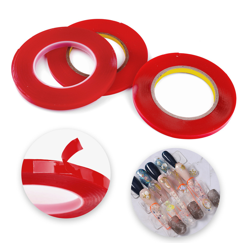 Wholesale acrylic transparent double-sided adhesive nail nail art display double-sided adhesive multi-functional transparent double-sided strong adhesive Wholesale acrylic transparent double-sided adhesive nail nail art display double-sided adhesive multi-functional transparent double-sided strong adhesive