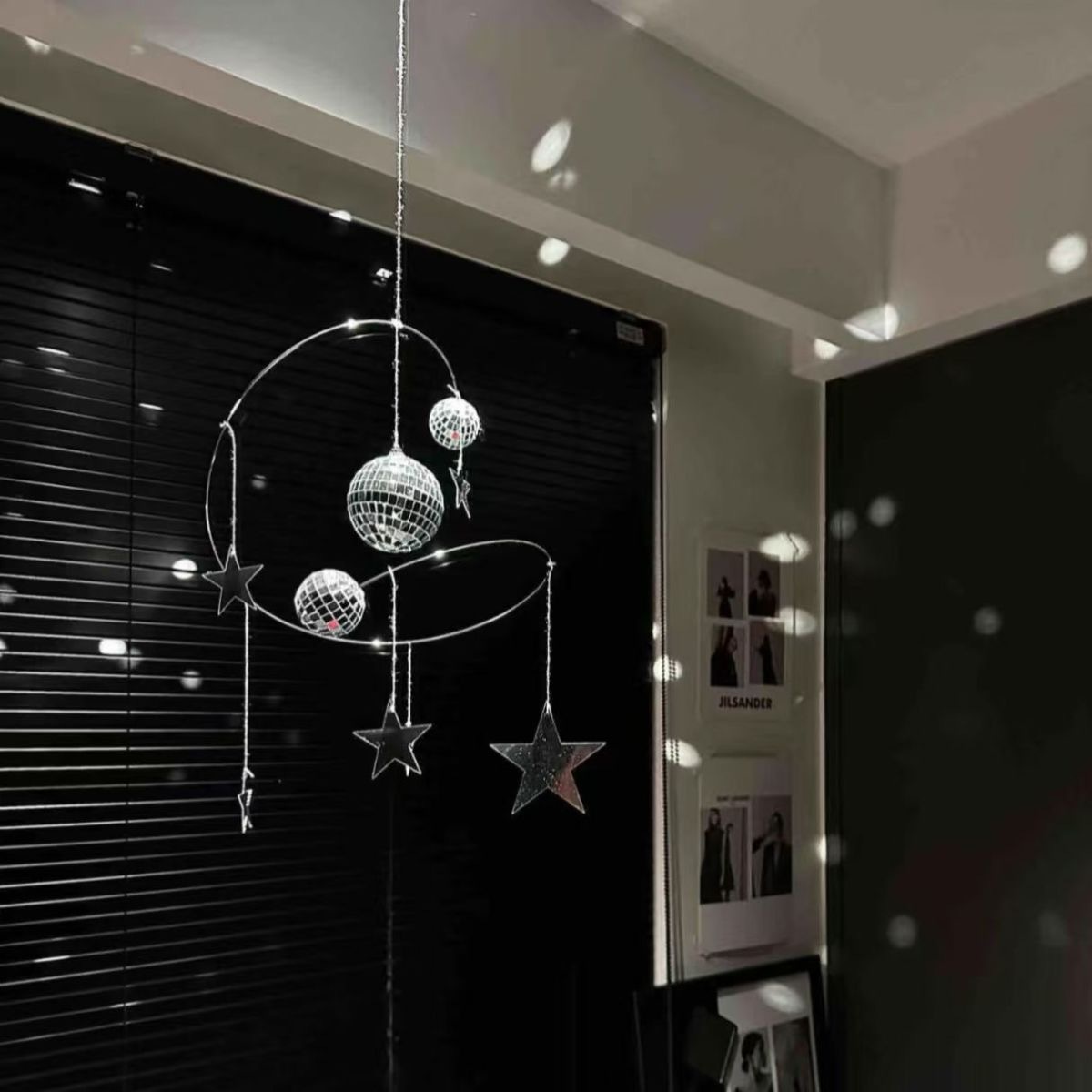 Chinese Valentine's Day Disco Planet DIY Material Starry Sky Hanging Decoration Light Spot Catcher Gift For Couples And_voghion.com