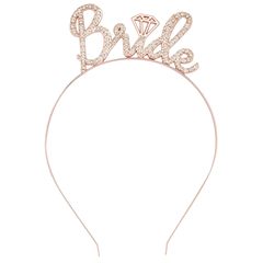 歐美新娘皇冠頭飾髮飾婚禮皇冠發箍bride字母頭箍廠家直供批發