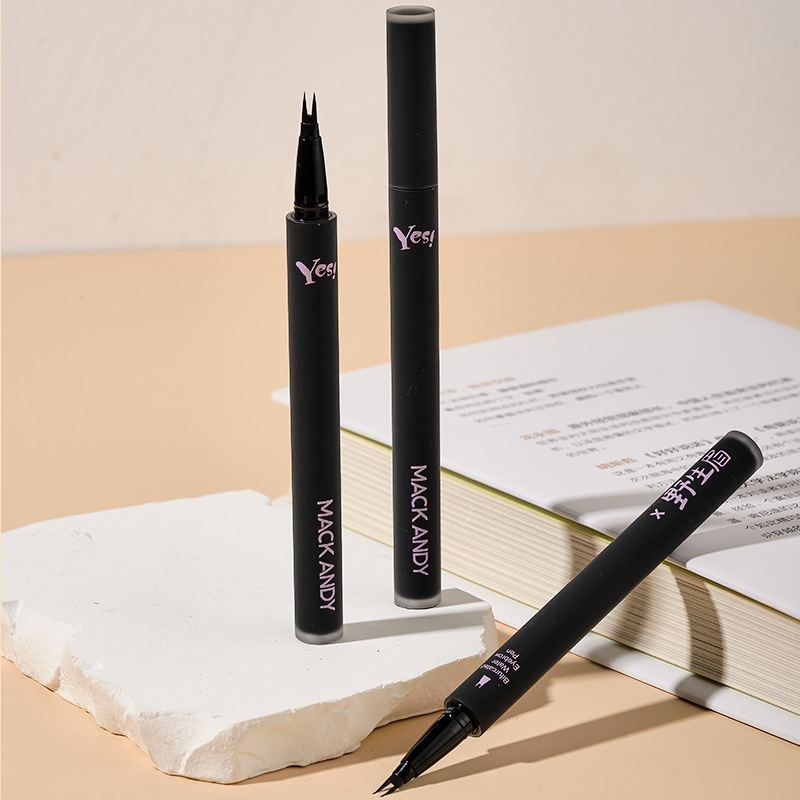 Marco Andy Dual-Ended Wild Eyebrow Pencil Ultra-Fine Multi-Use Eyebrow Pencil Natural Three-Dimensional Waterproof and Sweat-Proof Eyebrow Pencil Processing