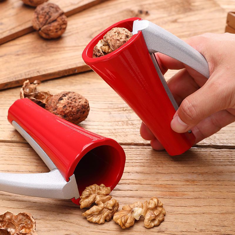Casera de nueces tamaño avellanas picantes de nueces alicates de nueces de raíz de la cocina herramienta multifuncional de cáscara