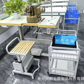 仓储货架;工作台;缝前设备