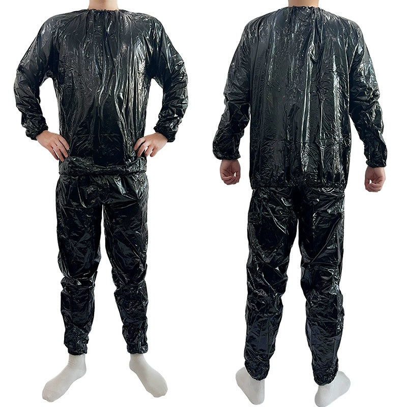 Мягкий модный спортивный костюм PVC с круглым воротом для спортзала для мужчин и женщин, пошив на заказ