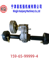 多功能汽油播种机后桥变速箱手推车压滚机打药机后桥行走箱