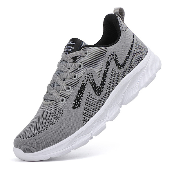 Breathable lightweight non-slip casual running sneakers flat