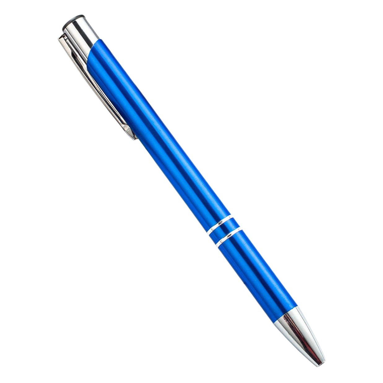 Manufacturers supply push aluminum ballpoint pen metal pen stationery office culture and education printable logo
