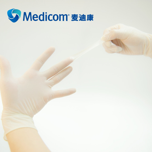 Medicom1204 Disposable Latex Gloves Dental Oral Examination Seth King Latex Gloves