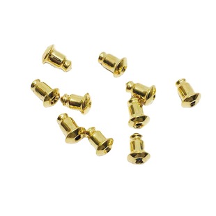 diy Jewelry Korean-made Copper Bullet Ear Plug Earrings Earrings Jewelry Accessories Plated Color-retaining 18K Real Gold Earplugs