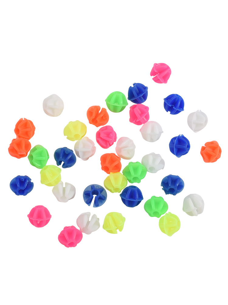 Bicicleta para niños, cuentas de colores, coche de equilibrio, radios de alambre, cuentas de colores luminosas, círculo de mariposas de amor, accesorios de decoración de bicicletas