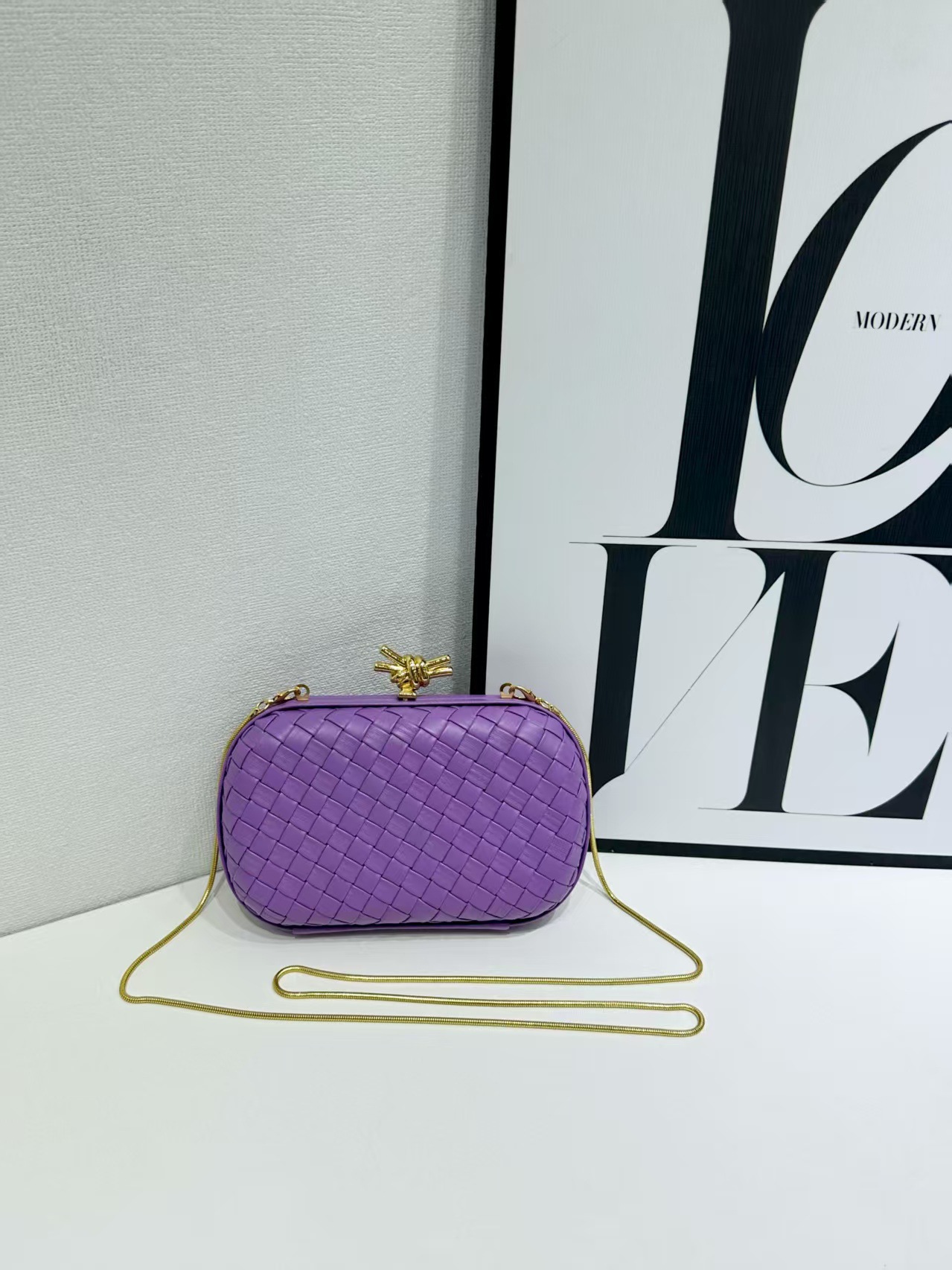 보라색(플랫 브레이드 기술)