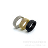 Fashionable ring stainless steel, jewelry, nail decoration, simple and elegant design