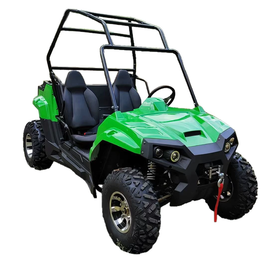 72В2200 электрический UTV пляжный автомобиль All-terrain четырехколесный фермерский автомобиль с карманом фермерский автомобиль снеговый пляжный автомобиль