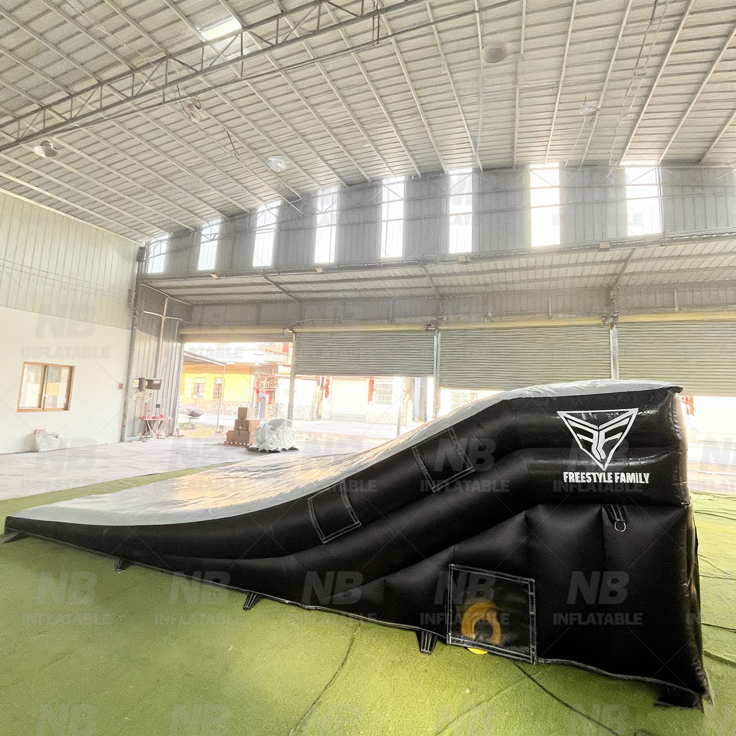 Cojín de seguridad inflable para bicicleta deportiva extrema motocicleta patrón de cross-country entrenamiento al aire libre cojín de aterrizaje de bicicleta