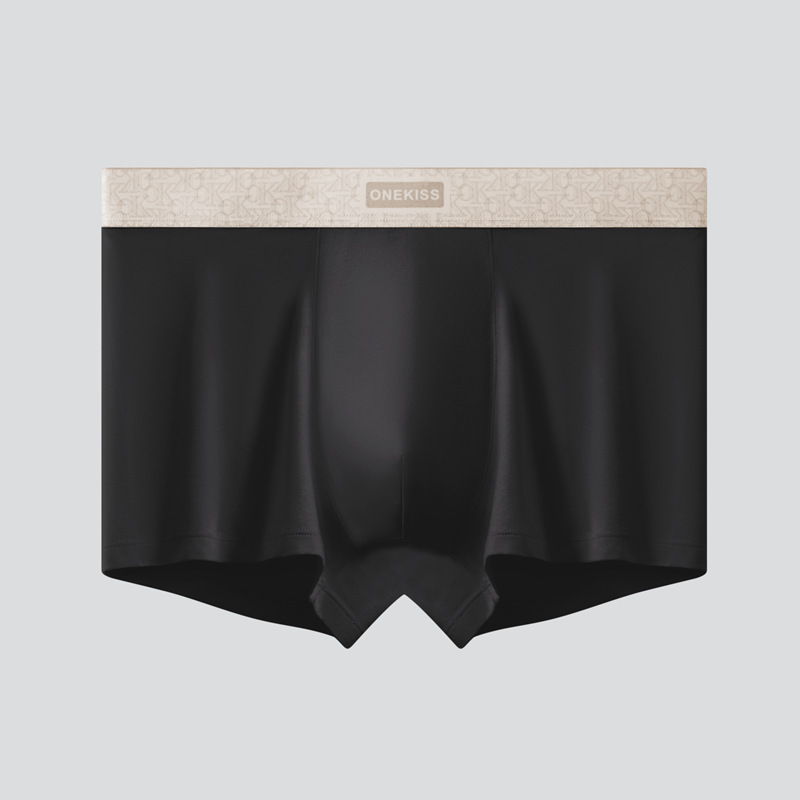 Ropa interior de hombre pantalones de cuatro esquinas antibacterianos de algodón puro estilo fino de verano deportes transpirables pantalones cortos bóxer de gran tamaño bragas de cabeza hombres