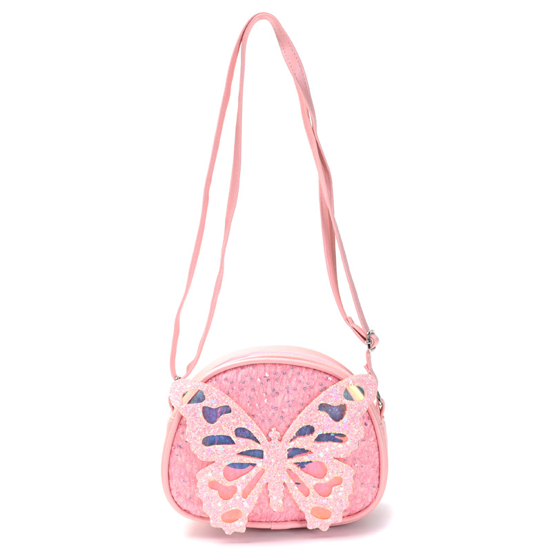 Women's Small Pu Leather Butterfly Cute Zipper Shoulder Bag display picture 12