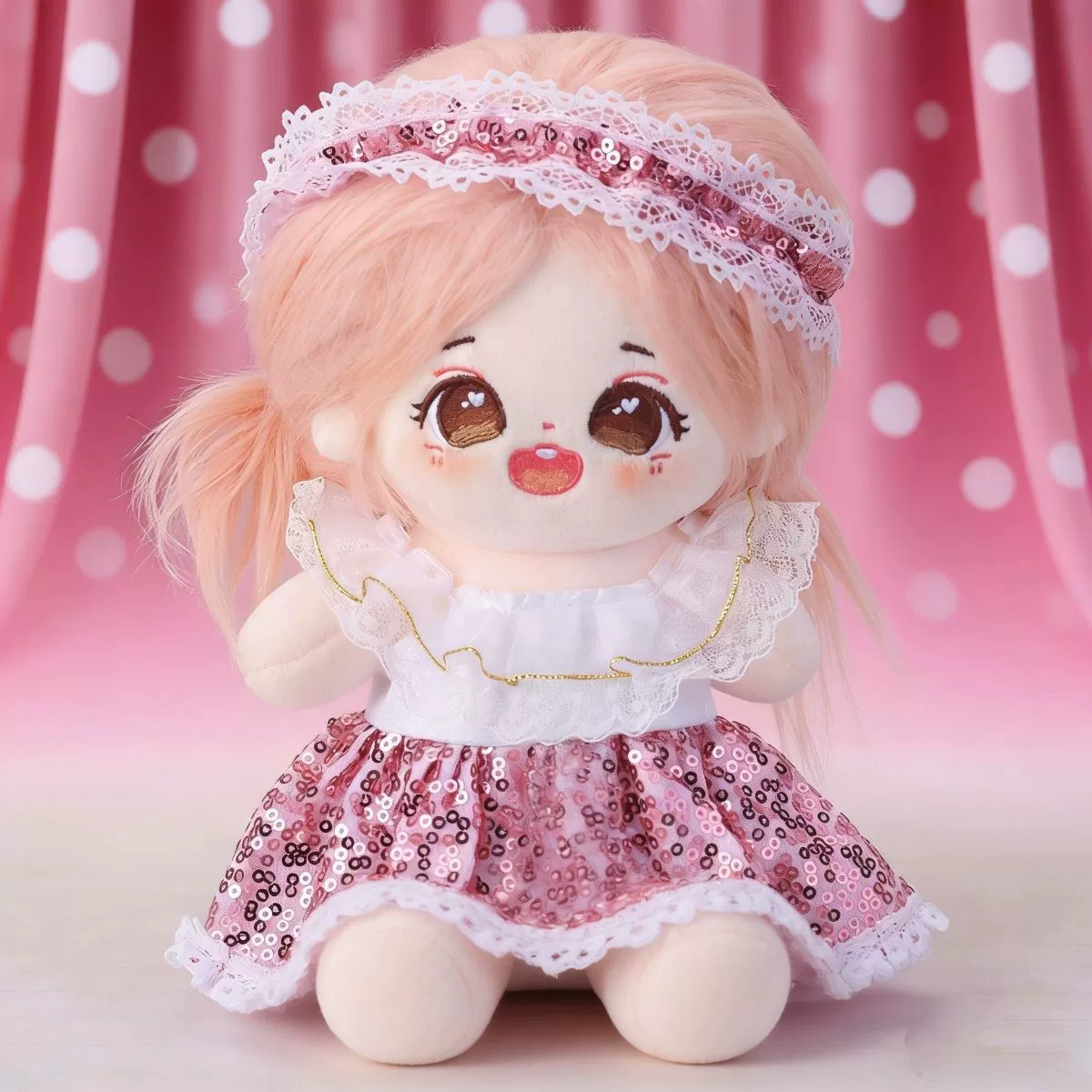 20cm cotton doll's baby clothes change clothes and skirts for princess girls